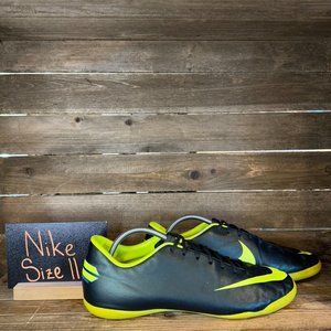 Mens Nike Mercurial Victory lll IC Black Indoor Soccer Shoes Sneakers‎ Size 11 M